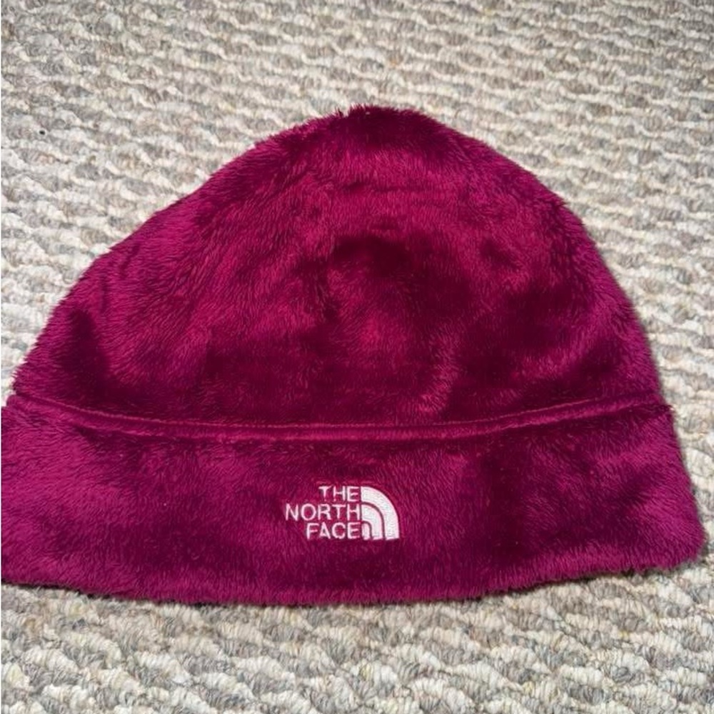 The North Face pink Fleece Hat